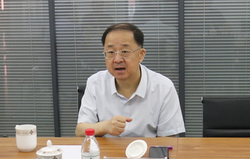 中國(guó)有研黨委委員、副總經(jīng)理周旗鋼到有研合肥調(diào)研科技創(chuàng)新工作