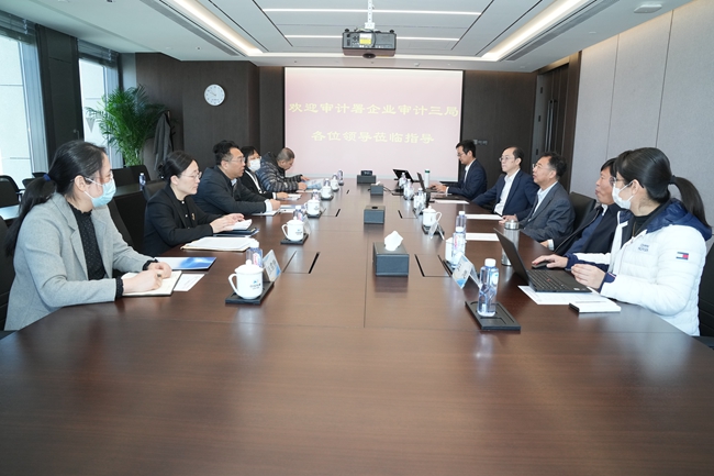 審計署企業(yè)審計三局主要負責(zé)人張京奕一行到訪中國有研
